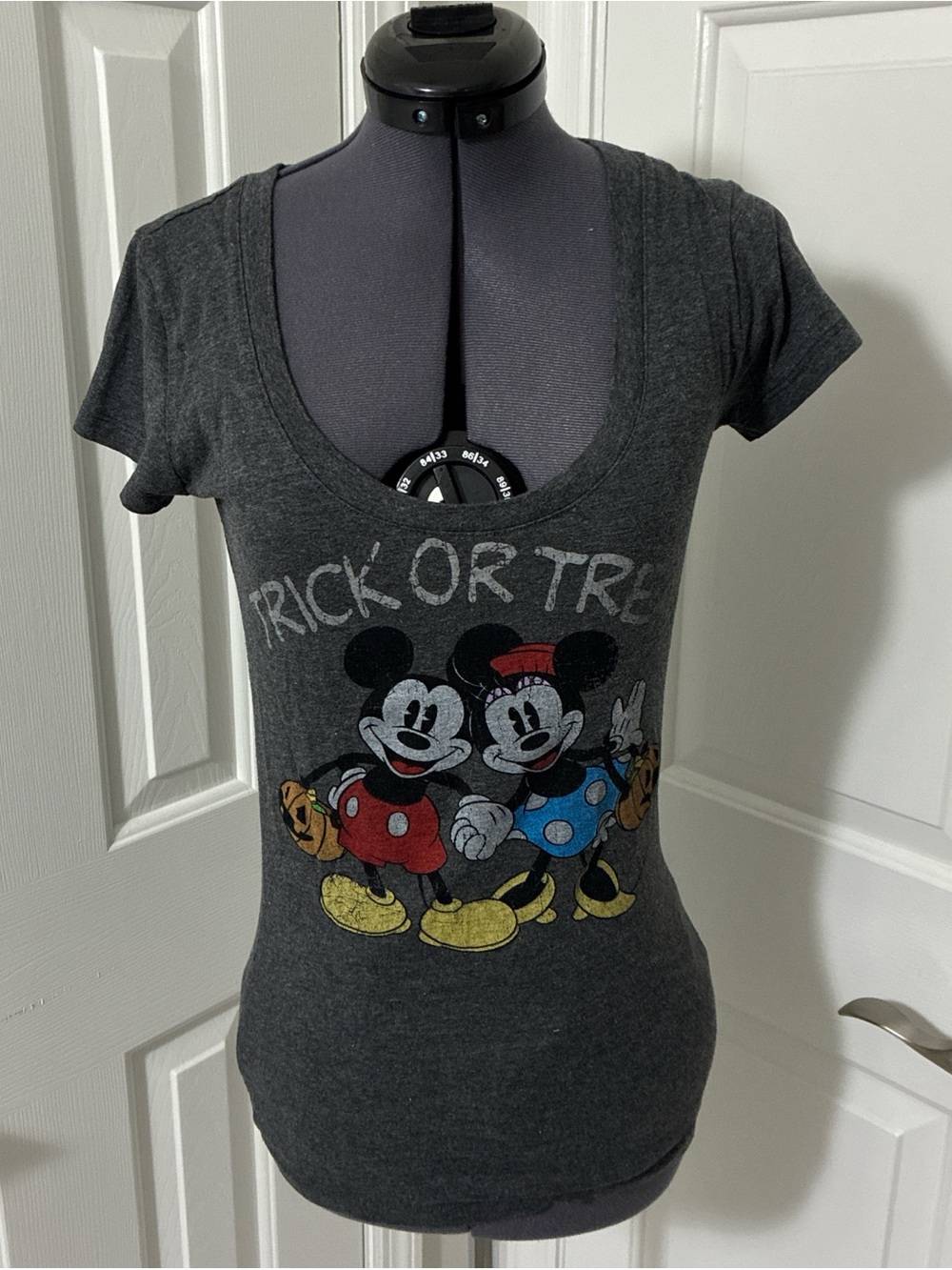Grey Disney Halloween tee